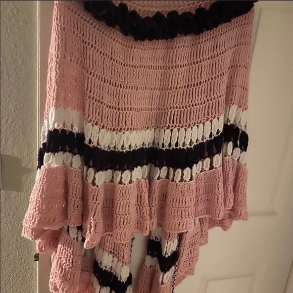 Cute handmade pink purple cape unworn - Picture 3 of 4